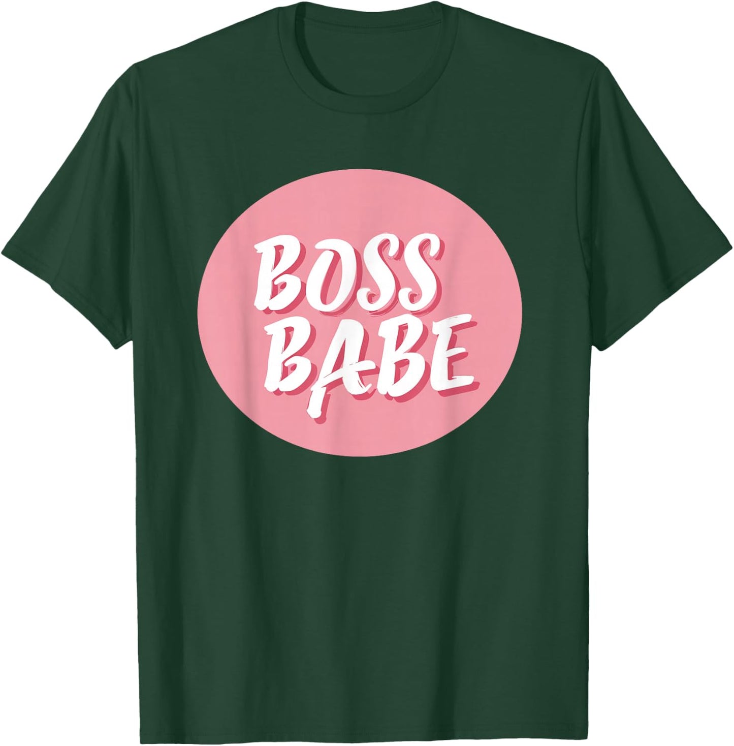 Pink and cute independent Boss Babe Costume T-Shirt - T-Shirt | Forest
