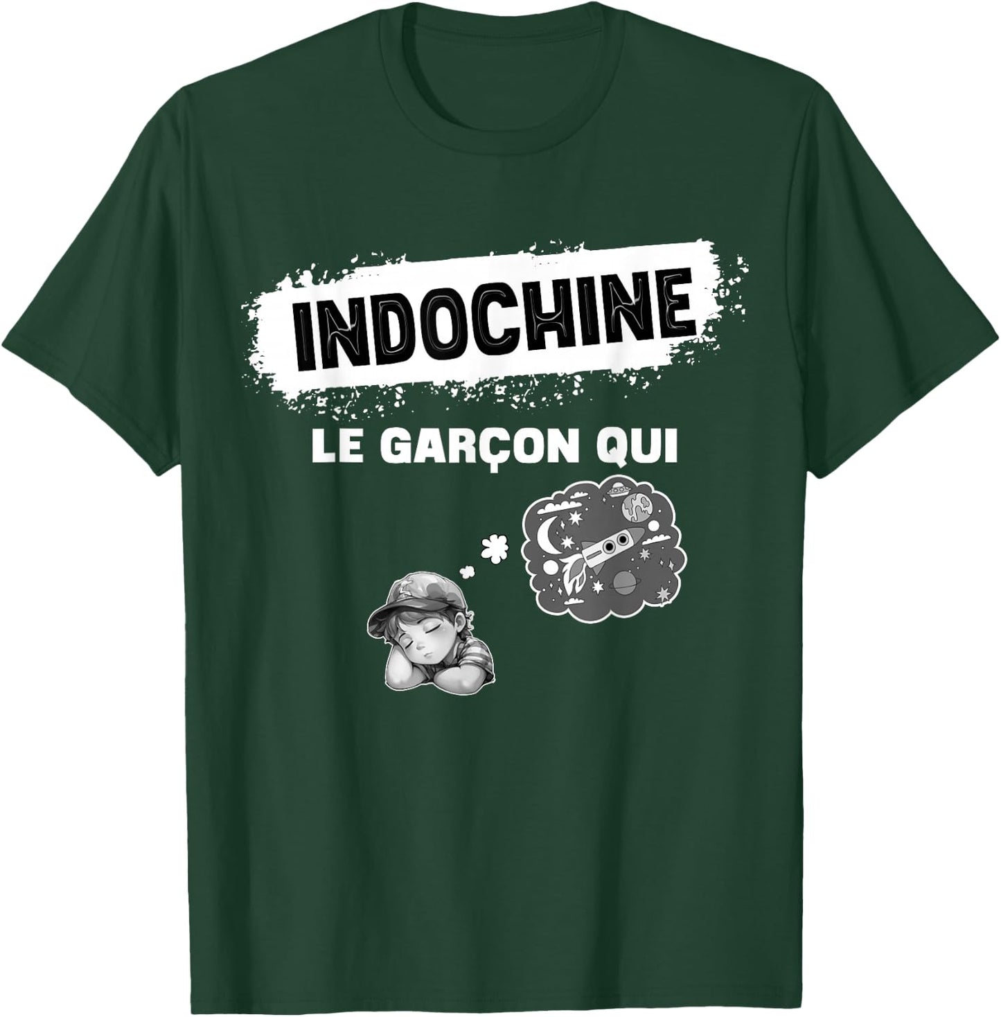 Indochina Boy Women And Child Son Girl , Black, S T-Shirt - T-Shirt | Forest