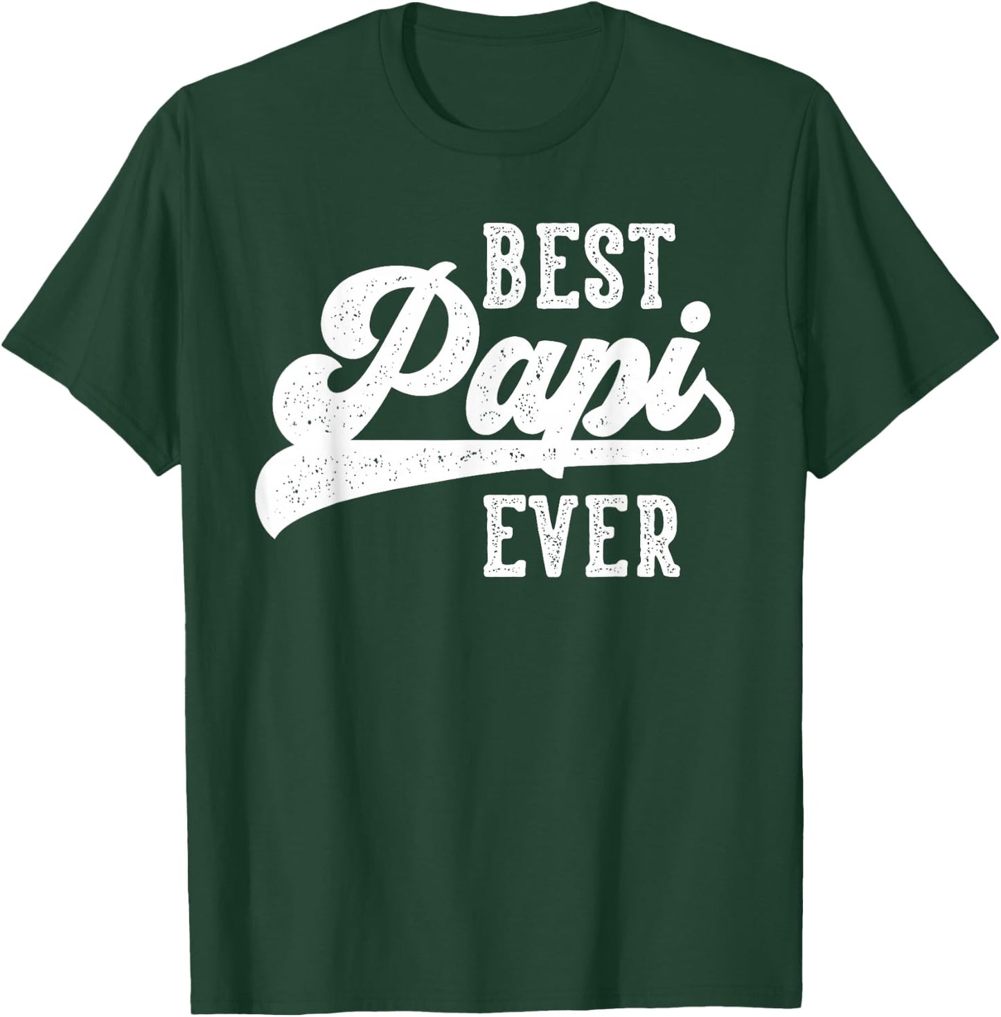 Best Papi Ever Gifts From Grandchildren Papi Birthday T-Shirt - T-Shirt | Forest