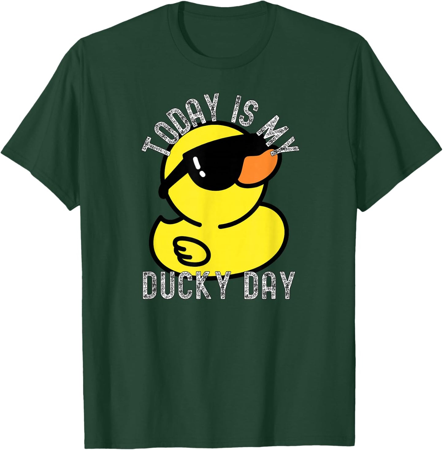 Today Is My Ducky Day Rubber Duck Apparel T-Shirt - T-Shirt | Forest