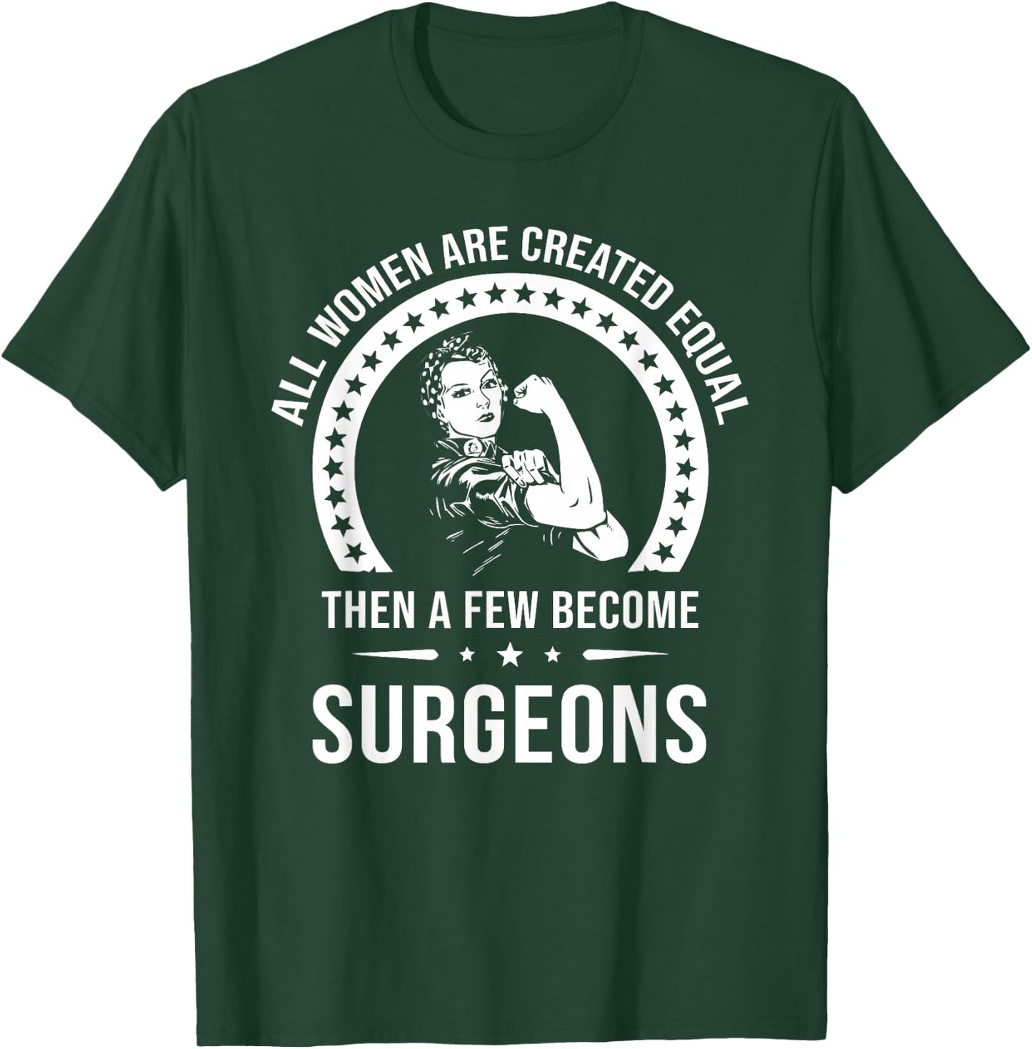 Surgical Shirt | Surgeon T-Shirt - T-Shirt | Forest