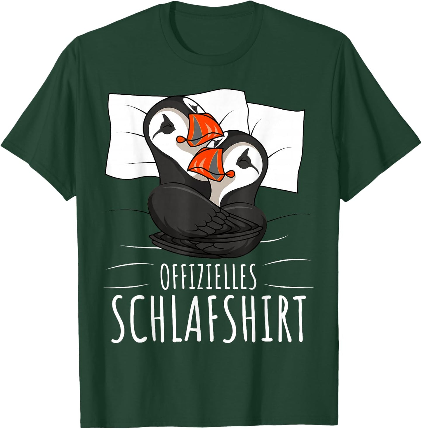 Official Sleep Shirt Puffin Puffin Puffin T-Shirt - T-Shirt | Forest