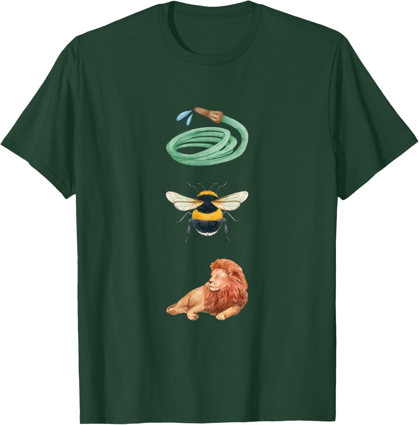 Hose Bee Lion Funny Pun T-Shirt - T-Shirt | Forest
