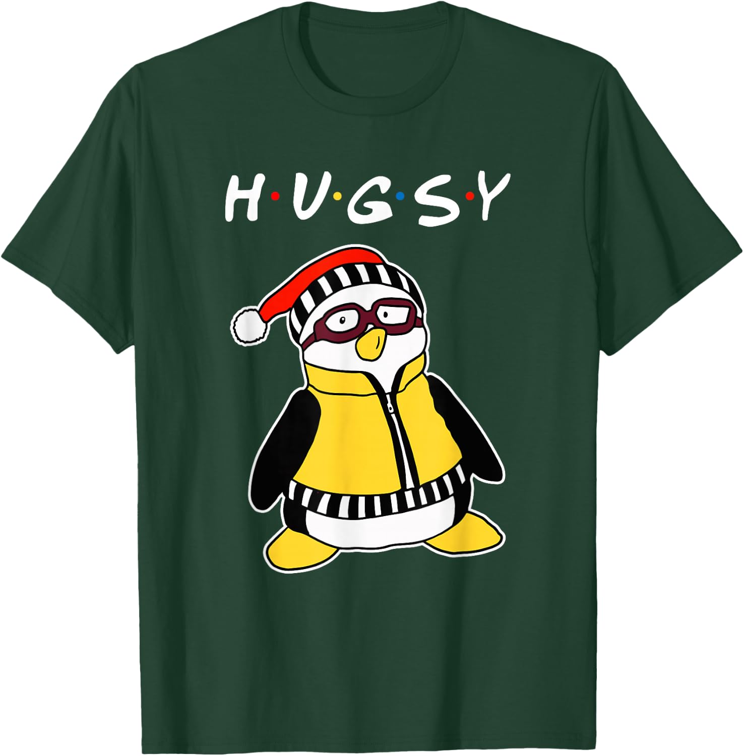 Hugsy the penguin T-Shirt - T-Shirt | Forest