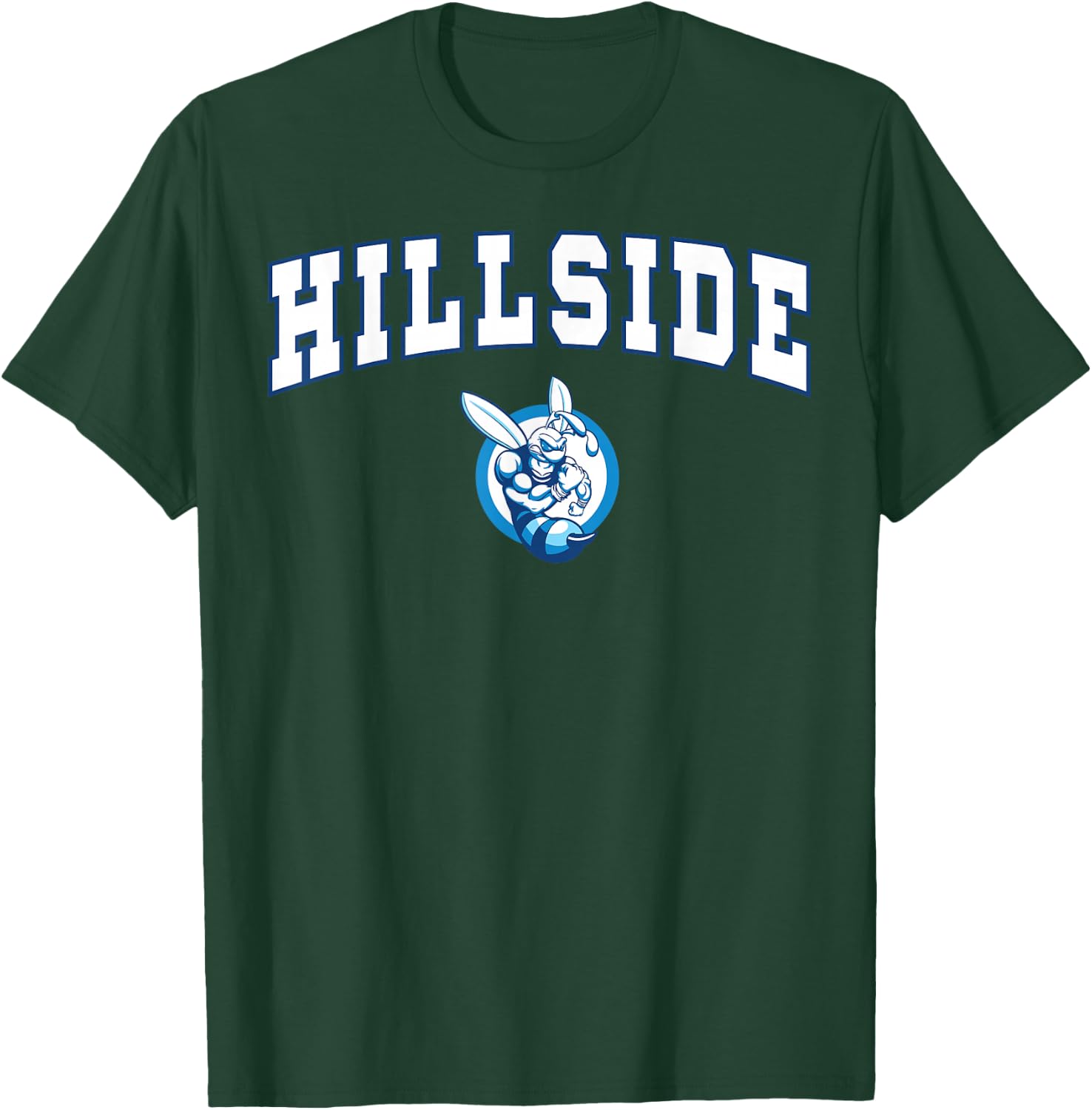 Hillside High School Fighting Hornets T-Shirt - T-Shirt | Forest