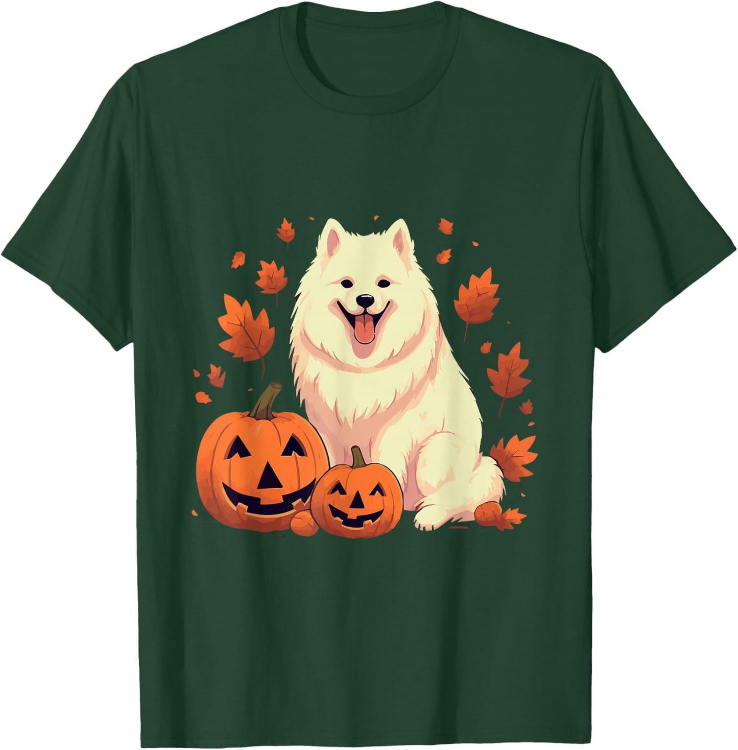 Samoyed Halloween T-Shirt - T-Shirt | Forest