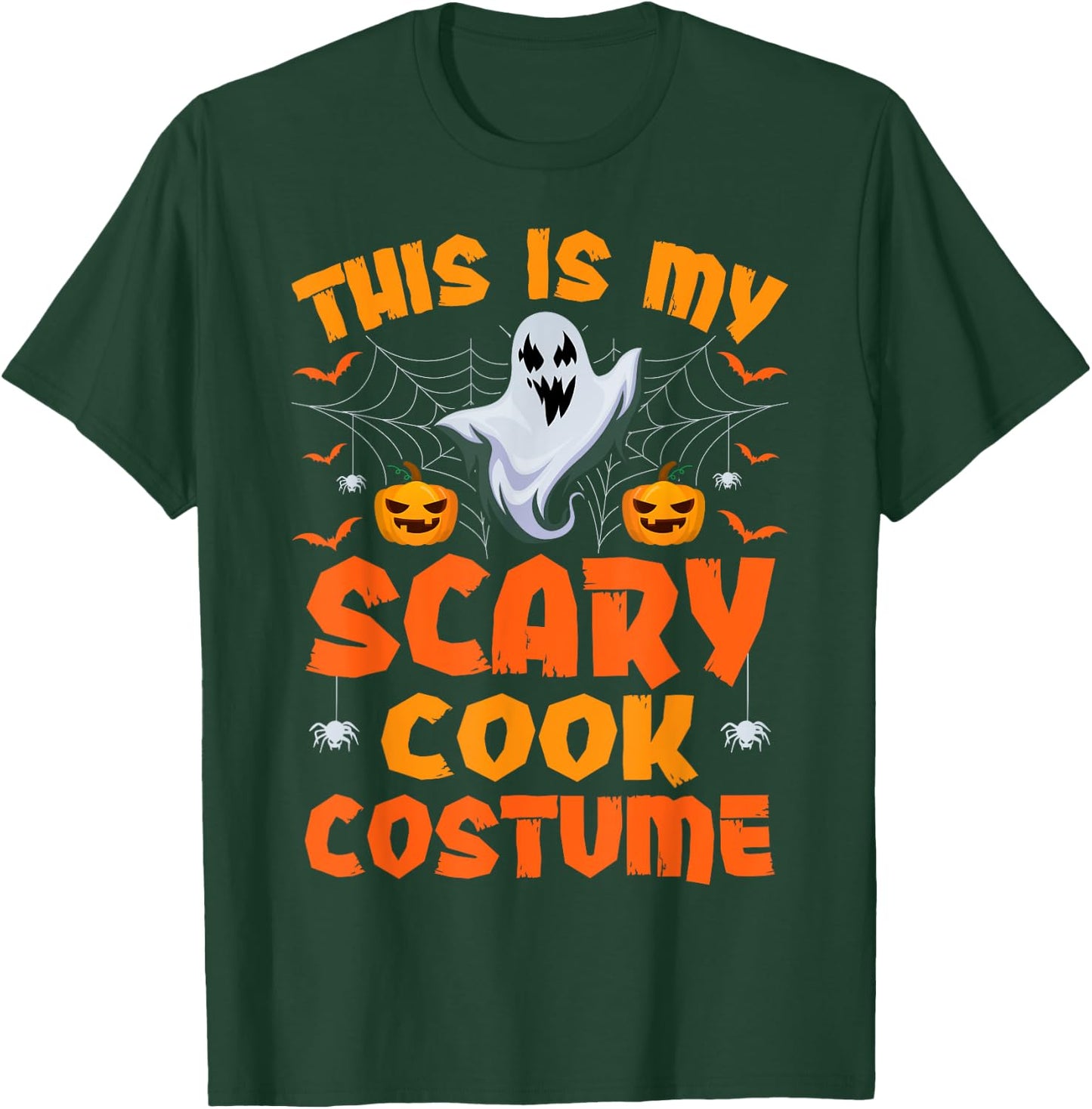 This Is My Scary Cook Costume Halloween T-Shirt - T-Shirt | Forest