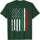 Italian American Flag Italy Flag T-Shirt - T-Shirt | Forest