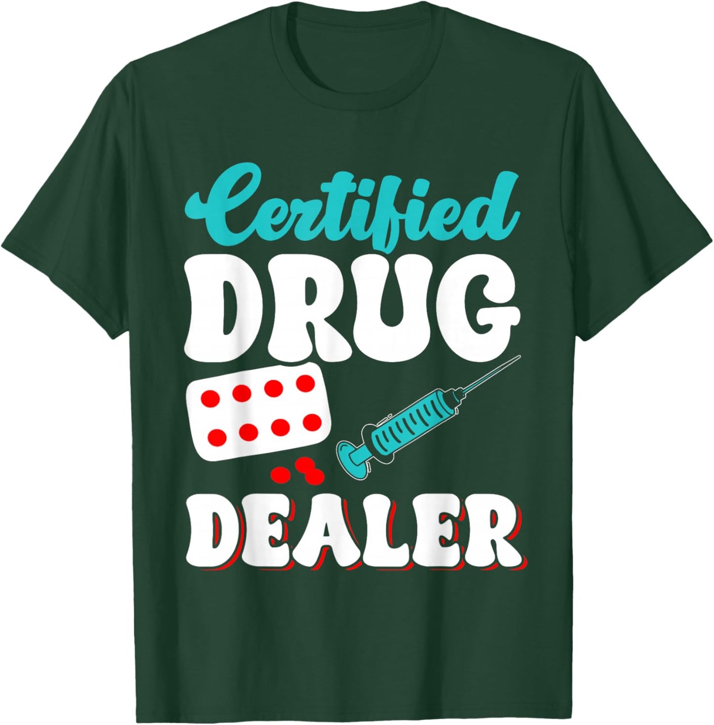 Medication Aide Med Aide T-Shirt - T-Shirt | Forest