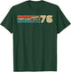 50.Geburtstag Retro Vintage 1976 Mann Frau Geschenk T-Shirt - T-Shirt | Forest
