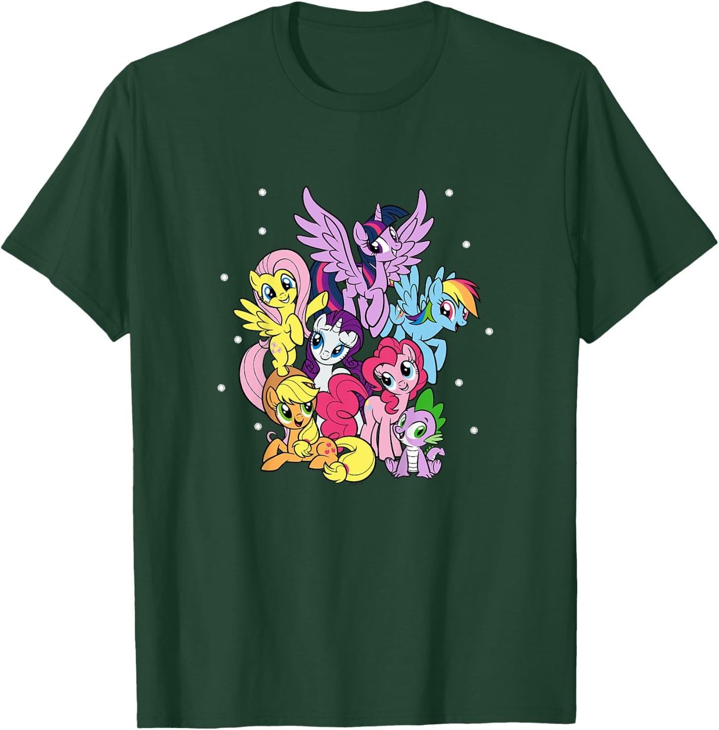 Kinder My Little Pony: Friendship Is Magic Main Cast Group Shot T-Shirt - T-Shirt | Forest