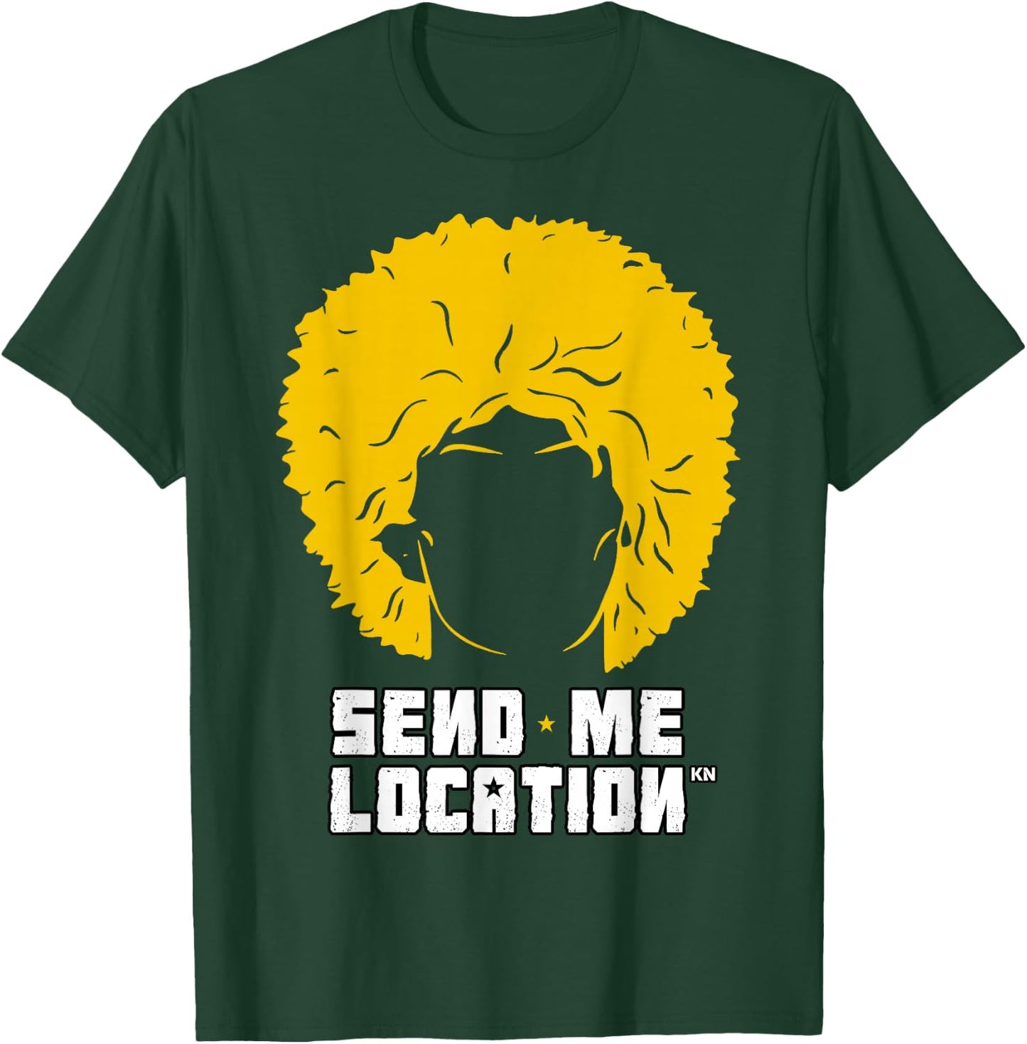 Send Me Location Papakha Hat T-Shirt - T-Shirt | Forest