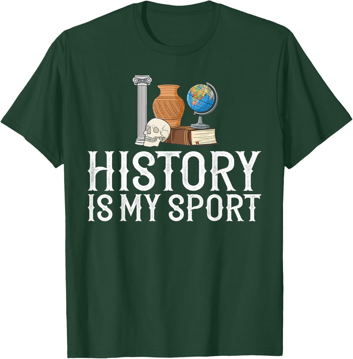 History Teacher Lesson Professor Historian Egypt Rome T-Shirt - T-Shirt | Forest