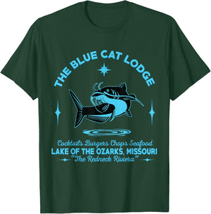 The Blue Cat Lodge lake of the ozarks Missouri classic fish Women T-Shirt - T-Shirt | Forest