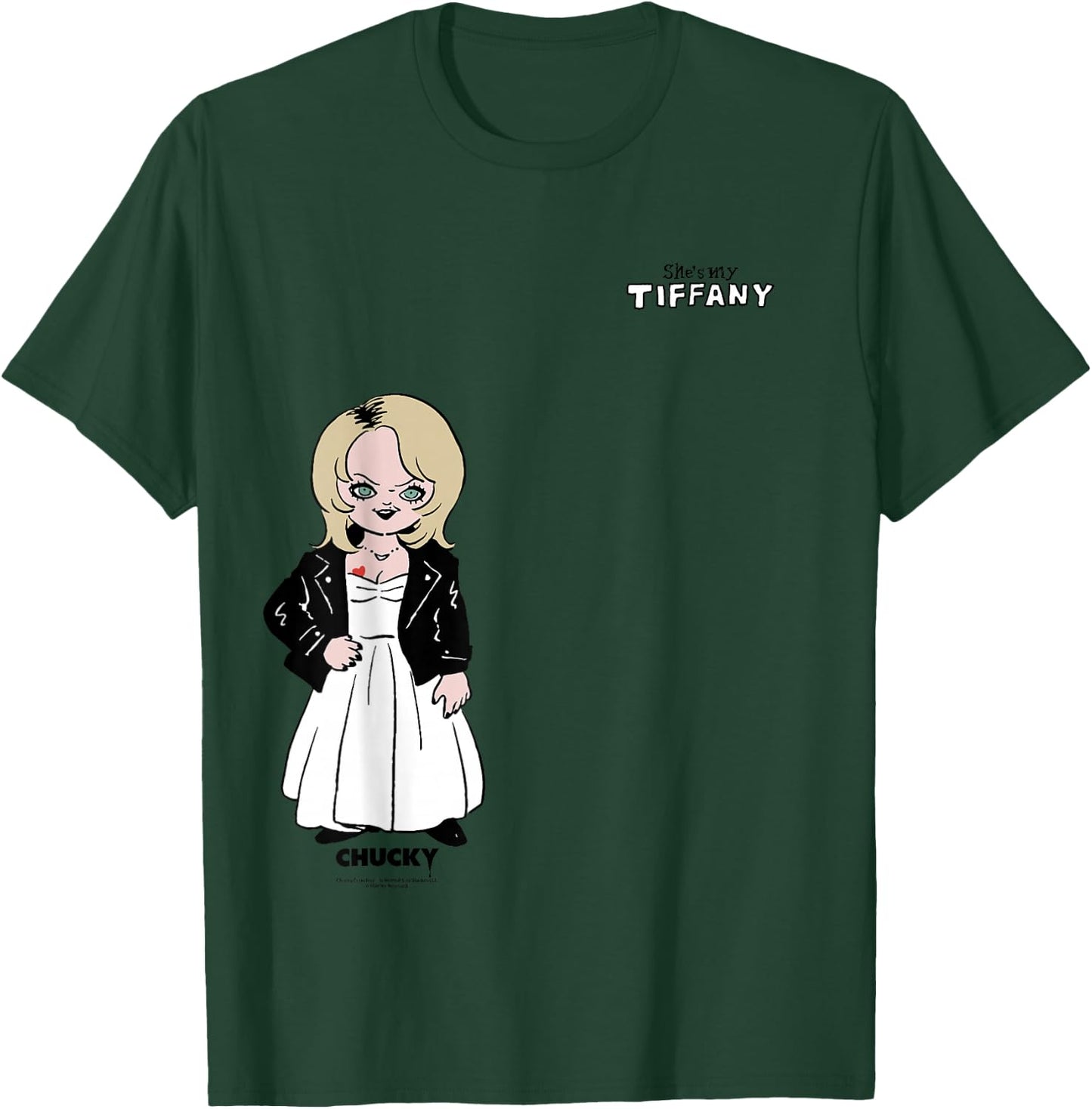 Chucky She's My Tiffany Couple T-Shirt - T-Shirt | Forest