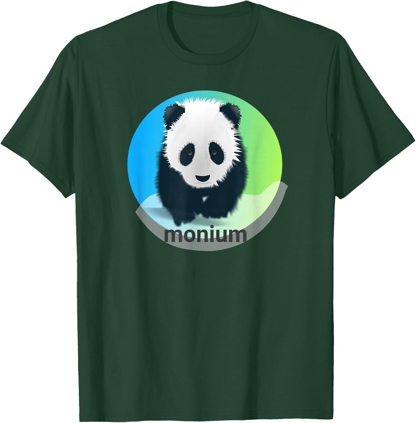 Funny Panda Monium is Pandemonium T-Shirt - T-Shirt | Forest