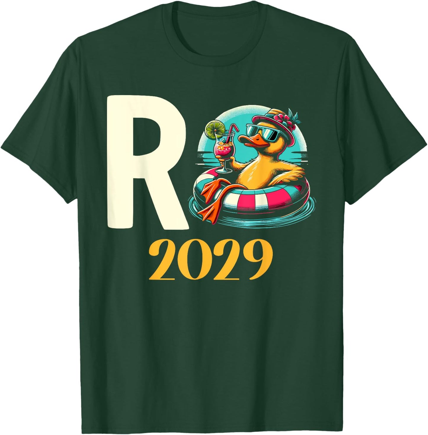 Rente 2029 R with German Text, black T-Shirt - T-Shirt | Forest
