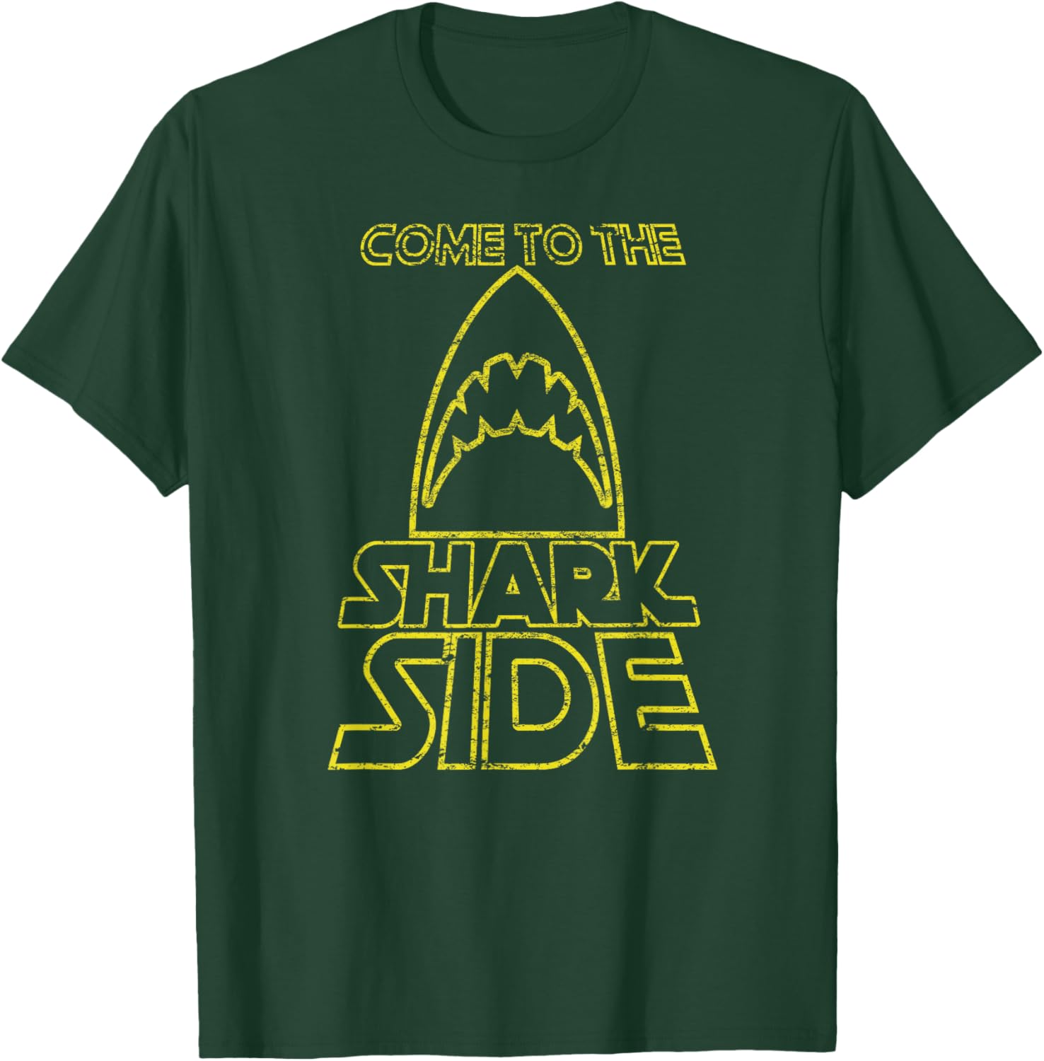 Come To The Shark Side Love Sharks Vintage Gift T-Shirt - T-Shirt | Forest