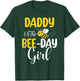 Daddy Of The Bee Day Girl Birthday Party Matching T-Shirt - T-Shirt | Forest