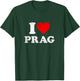 Prag Souvenir I Love Prague T-Shirt - T-Shirt | Forest