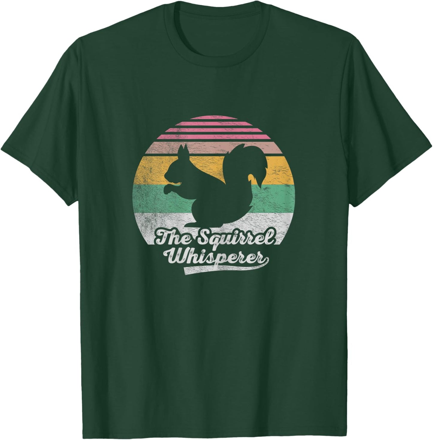 Retro Vintage Squirrel Lover Squirrel Whisperer T-Shirt - T-Shirt | Forest