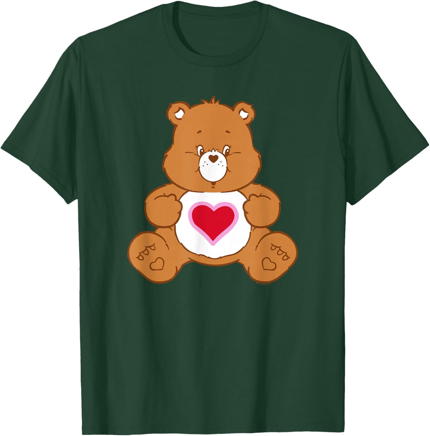 Care Bears Vintage Tenderheart Bear Big Hug Portrait T-Shirt - T-Shirt | Forest