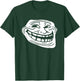 Troll Face Dank Meme Co. : Cartoon Meme , , Schwarz, S T-Shirt - T-Shirt | Forest