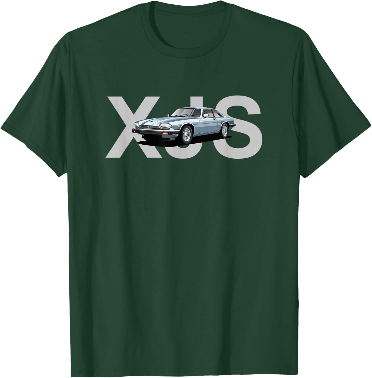 British Classic Sports Cars Famous Jaguars T-Shirt - T-Shirt | Forest