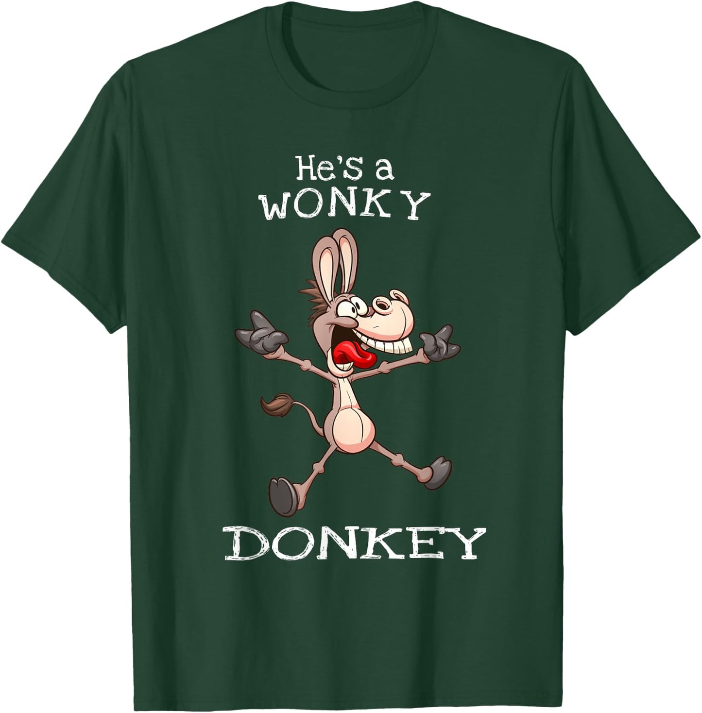 He's A Wonky Donkey T shirt - Wonky Donkey Fun Gift Kids T-Shirt - T-Shirt | Forest
