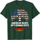 American raised with German roots American T-Shirt - T-Shirt | Forest