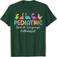 Cute Dinosaur Pediatric Speech Language Pathologist SLP T-Shirt - T-Shirt | Forest