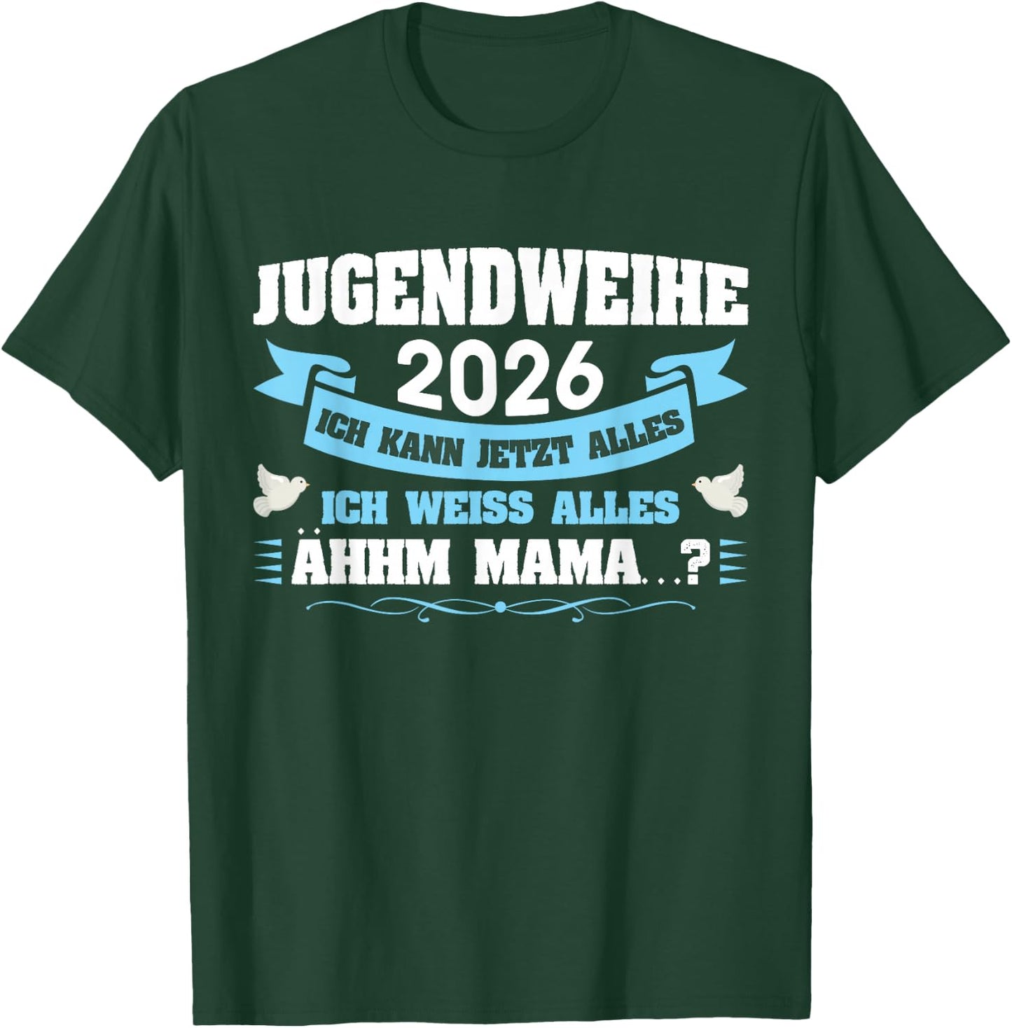 Jugendweihe 2026 Mädchen Junge T-Shirt - T-Shirt | Forest