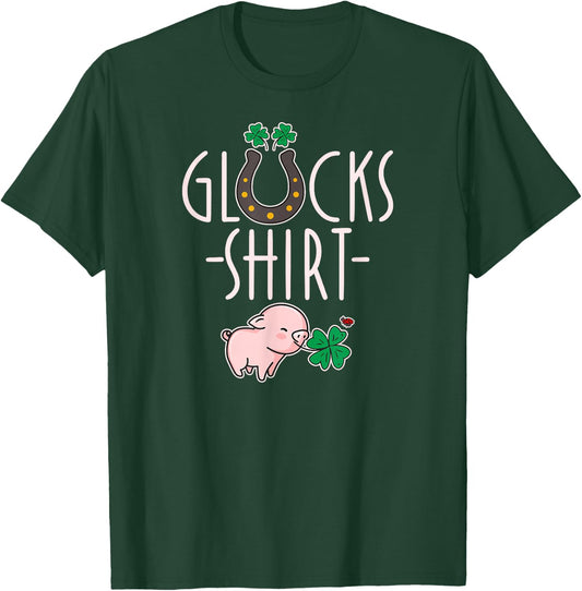 Lucky Shirt – Lucky Charm Exam Graduation School Luck T-Shirt - T-Shirt | Forest