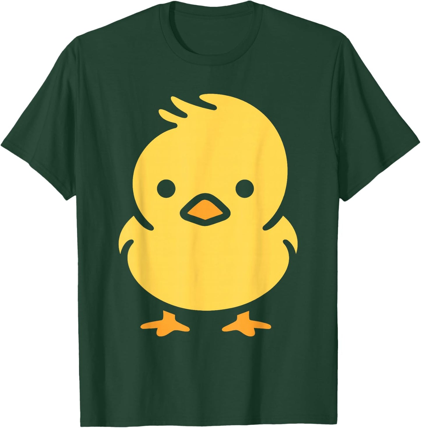 Humorküken lieben einfache, minimalistische kleine Küken T-Shirt - T-Shirt | Forest