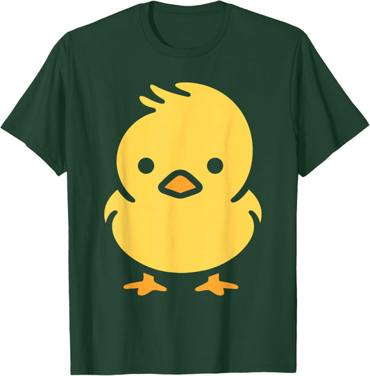 Humorküken lieben einfache, minimalistische kleine Küken T-Shirt - T-Shirt | Forest