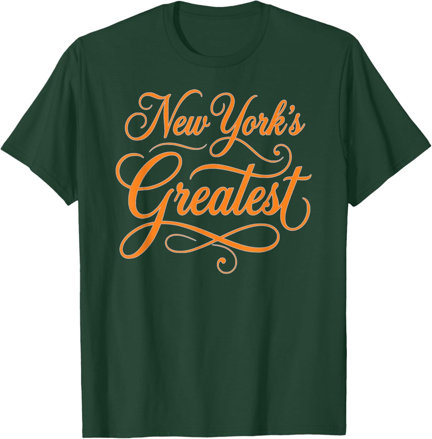 New York's Greatest Script T-Shirt - T-Shirt | Forest