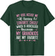 My Grandkids Are Favorite Funny Family Grandpa Grandma T-Shirt - T-Shirt | Forest