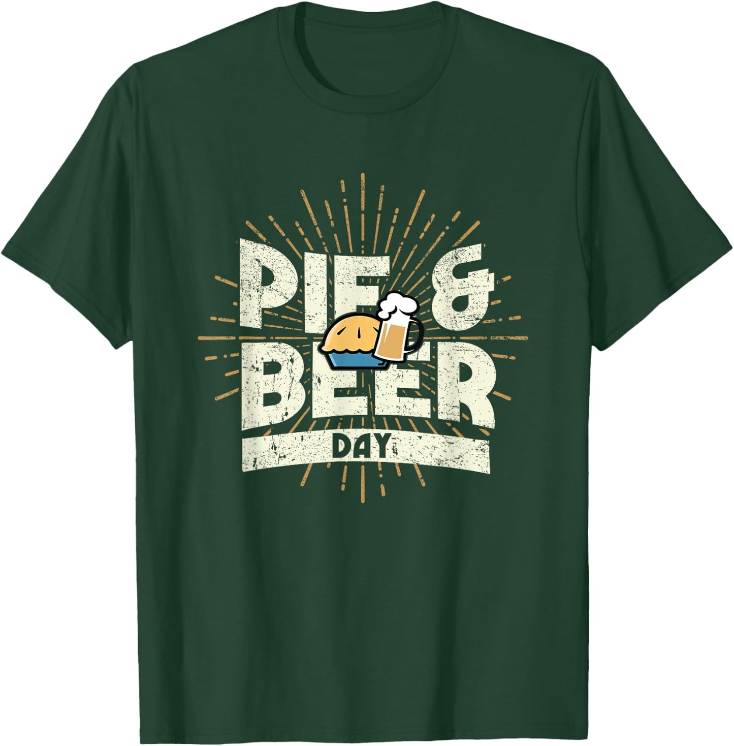 Pioneer Day Pie and Beer Day Utah Funny T-Shirt - T-Shirt | Forest