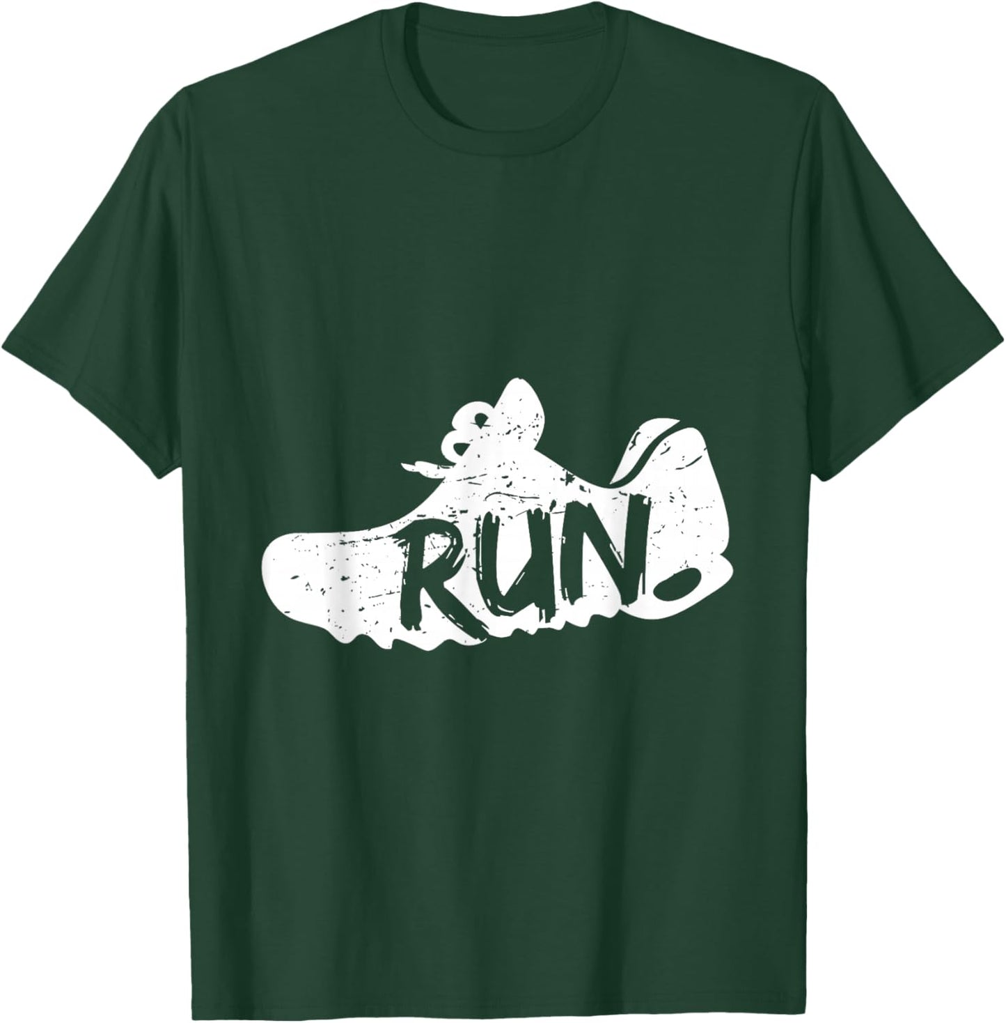 Sports Shoes Running Runner Gift Fun T-Shirt - T-Shirt | Forest