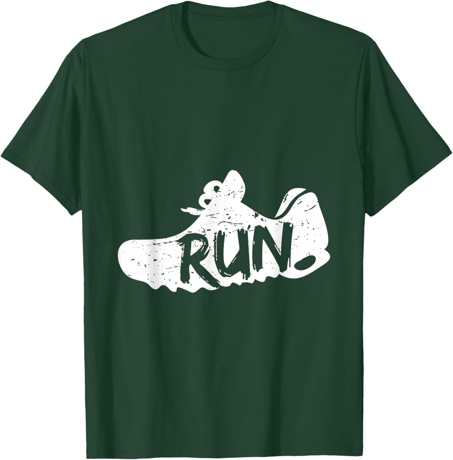 Sports Shoes Running Runner Gift Fun T-Shirt - T-Shirt | Forest