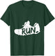 Sports Shoes Running Runner Gift Fun T-Shirt - T-Shirt | Forest