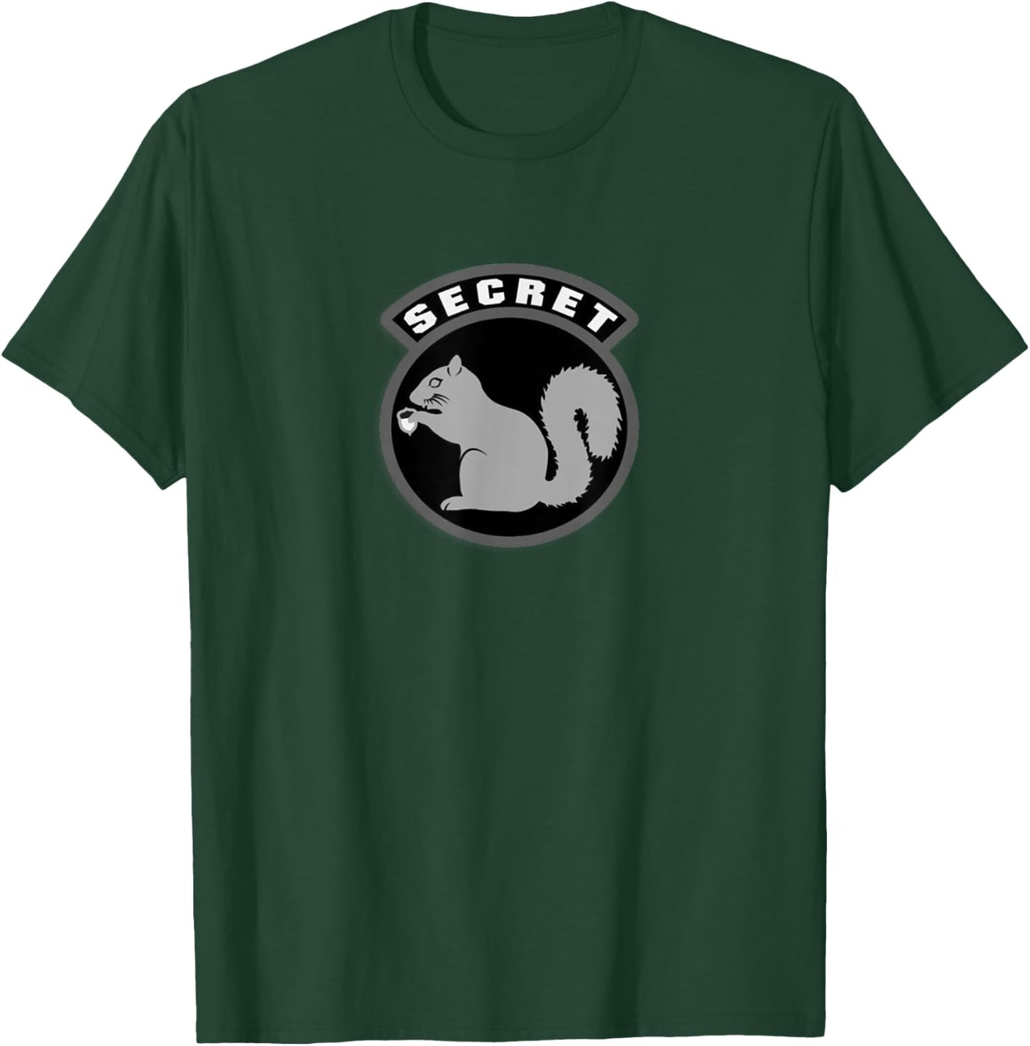 Secret Squirrel Military Intelligence USAF Patch T-Shirt - T-Shirt | Forest