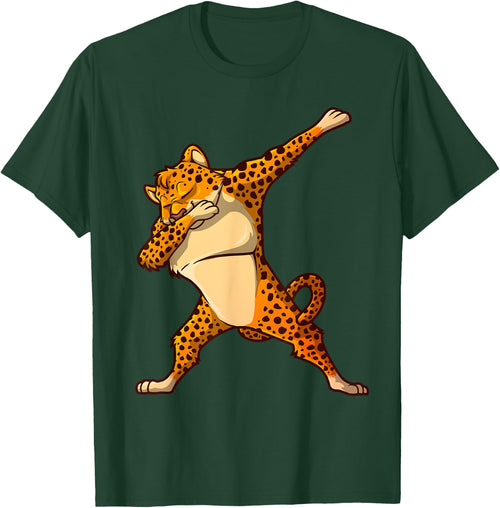 Funny Cheetah Dance For Kids Boys Girls Dabbing Cheetah Cat
