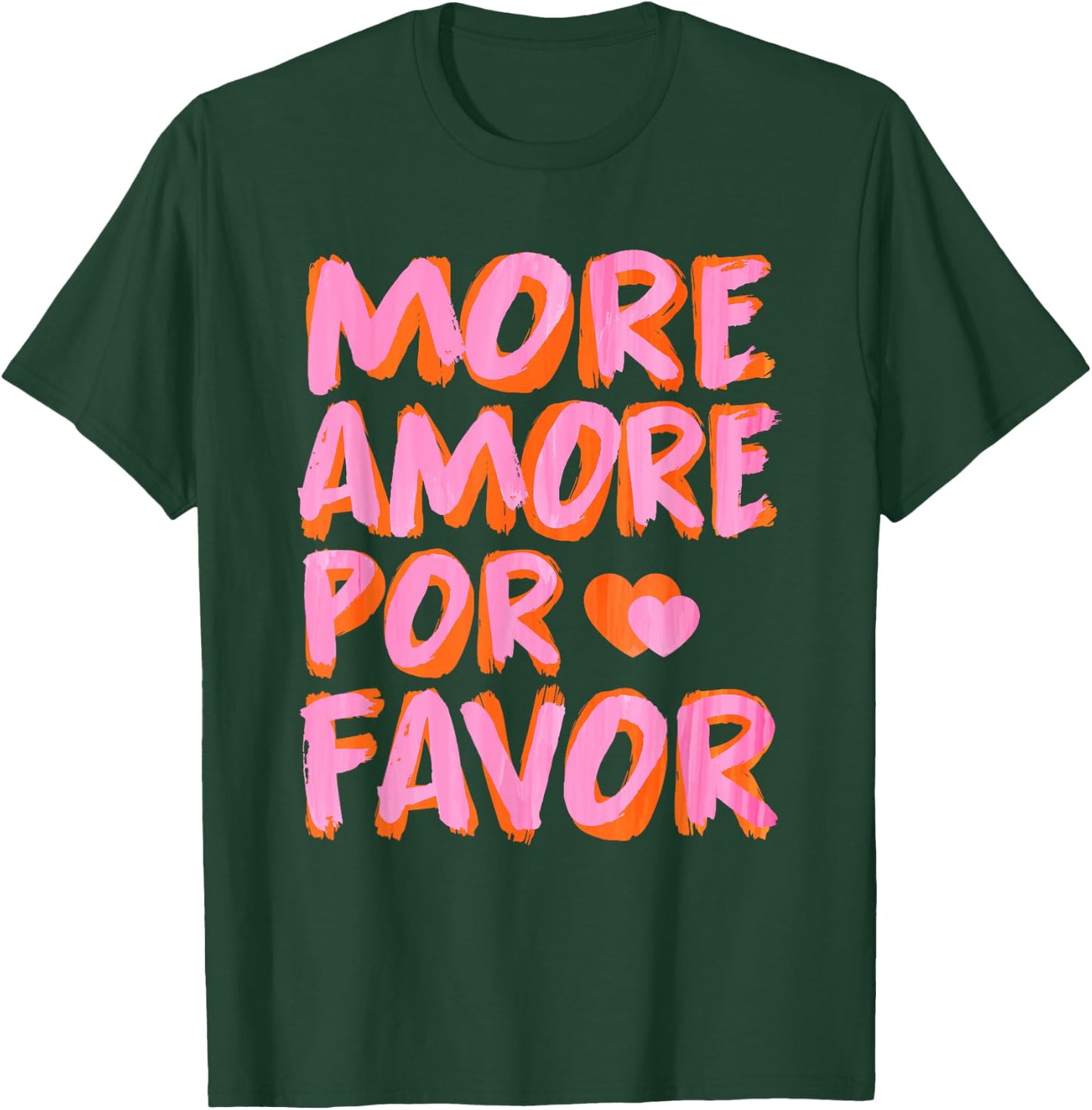 More Amore Por Favor X Mehr Liebe - Selbstliebe Selflove , black T-Shirt - T-Shirt | Forest