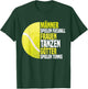 Lustiges Tennisplatz Tennisspieler Tennistrainer T-Shirt - T-Shirt | Forest