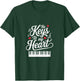 The Keys to My Heart Music Lover Design T-Shirt - T-Shirt | Forest