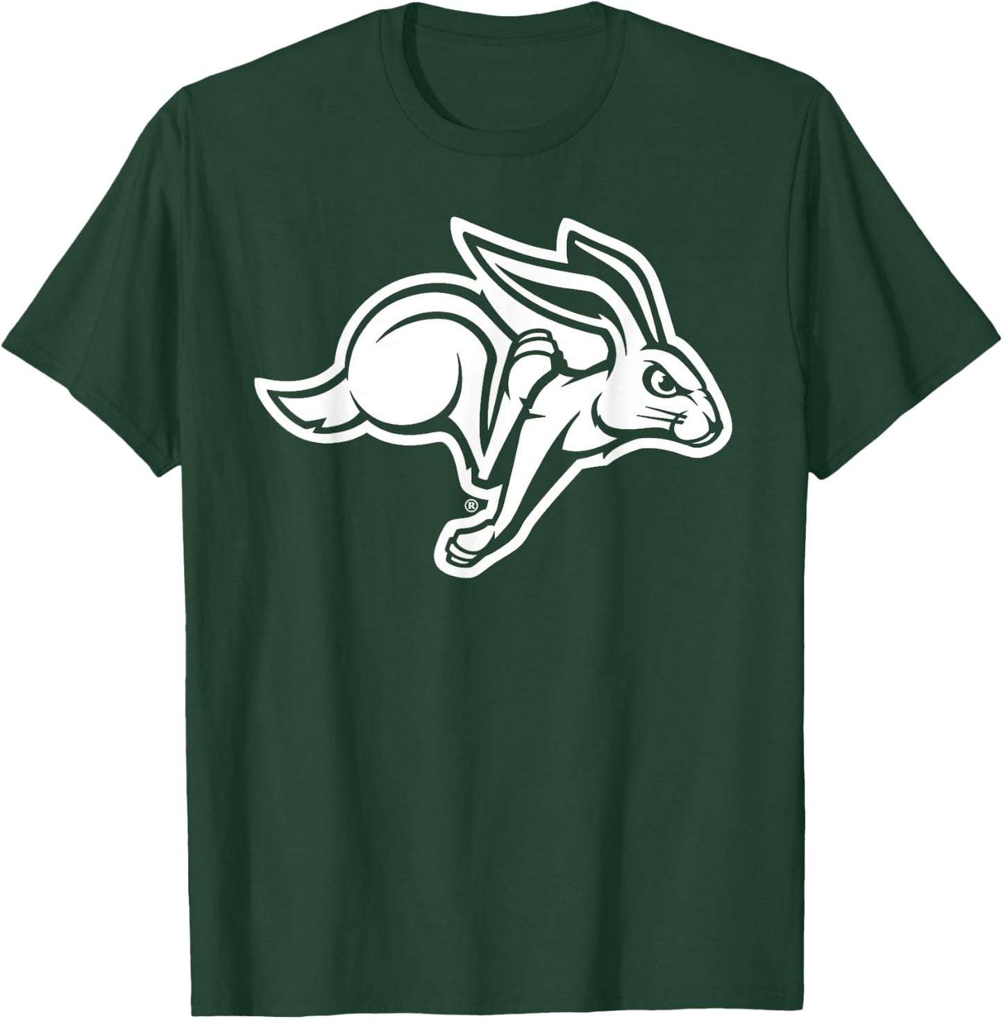 South Dakota State Jackrabbits Two Tone Black T-Shirt - T-Shirt | Forest