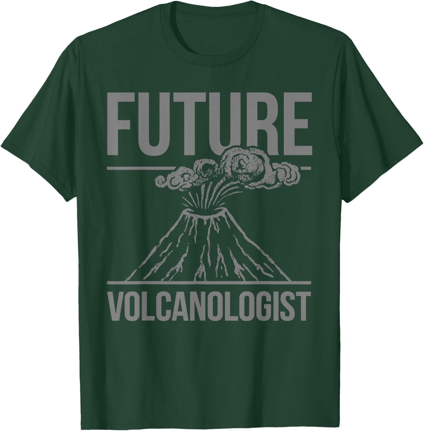 Volcano Art for Kids Boys Girls Volcano Lover Volcanologist T-Shirt - T-Shirt | Forest