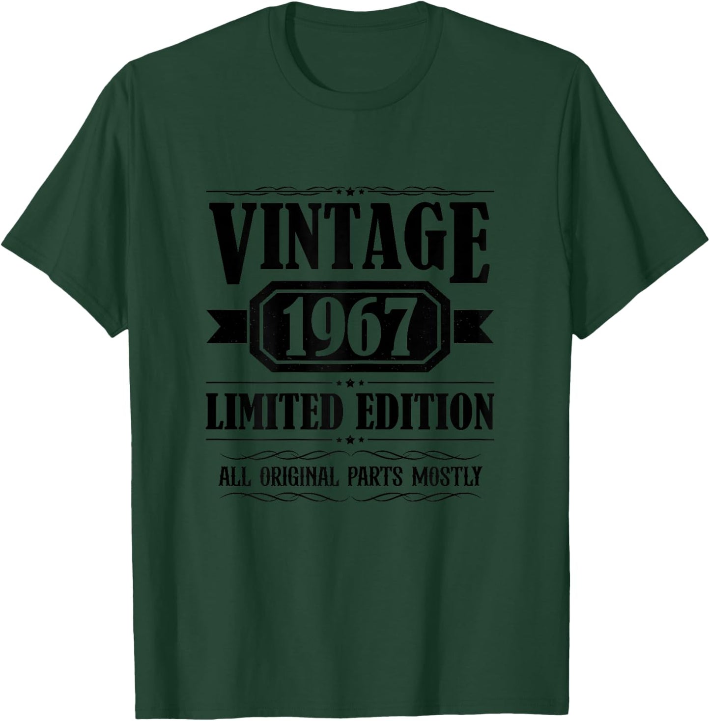 Vintage 1967 T Shirts Retro Funny 1967 Birthday T-Shirt - T-Shirt | Forest