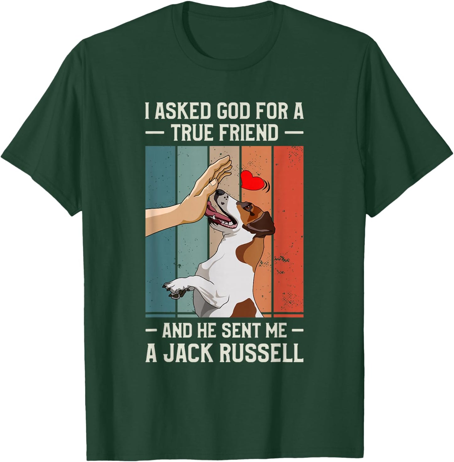 Jack Russell Terrier Jack Russells Dog T-Shirt - T-Shirt | Forest